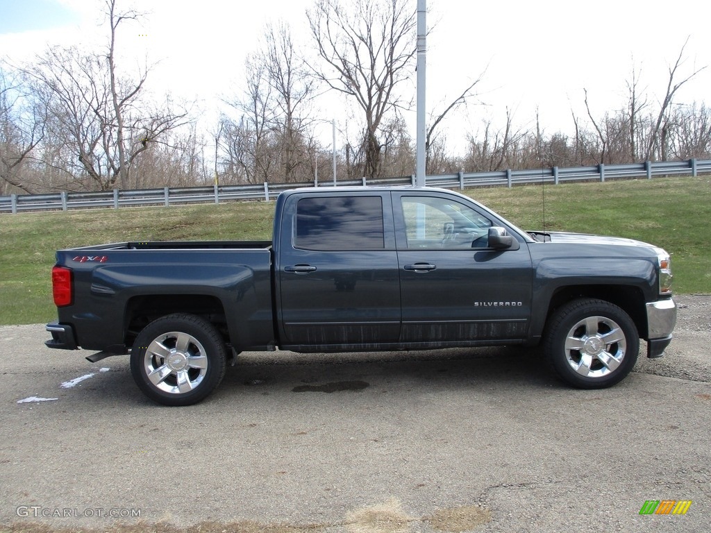 2018 Silverado 1500 LT Crew Cab 4x4 - Graphite Metallic / Jet Black photo #2