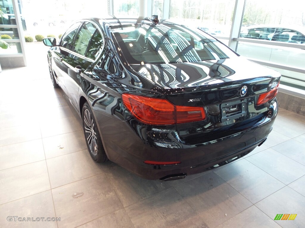 2018 5 Series 540i xDrive Sedan - Jet Black / Black photo #2