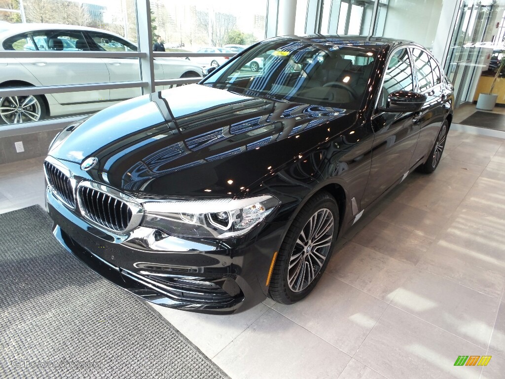 2018 5 Series 540i xDrive Sedan - Jet Black / Black photo #3