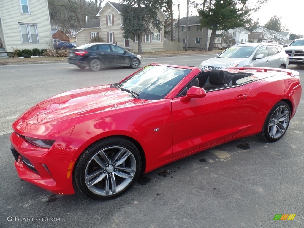 2018 Camaro LT Convertible - Red Hot / Jet Black photo #17