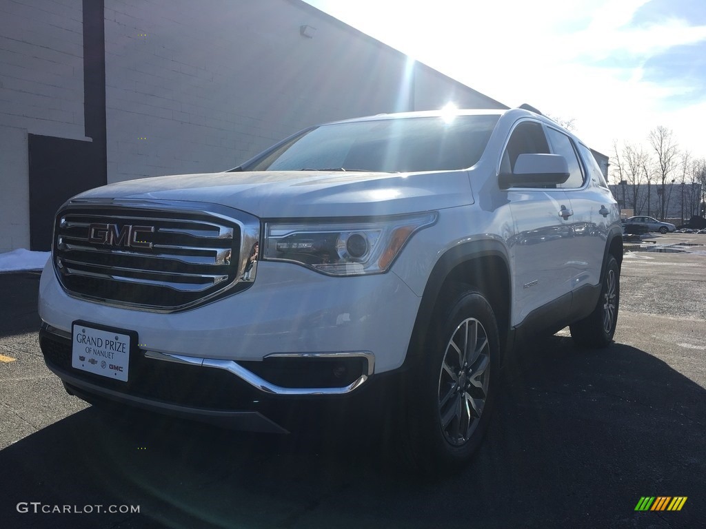 2018 Acadia SLE AWD - Summit White / Jet Black photo #2