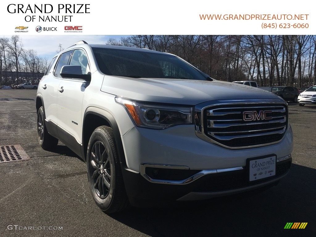 2018 Acadia SLT AWD - White Frost Tricoat / Jet Black photo #1