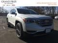 2018 White Frost Tricoat GMC Acadia SLT AWD  photo #1