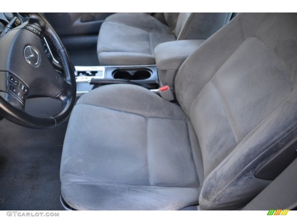 2007 MAZDA6 i Sport Sedan - Glacier Silver Metallic / Gray photo #11