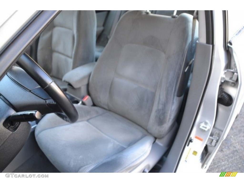 2007 MAZDA6 i Sport Sedan - Glacier Silver Metallic / Gray photo #12