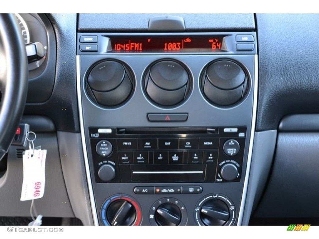 2007 MAZDA6 i Sport Sedan - Glacier Silver Metallic / Gray photo #15