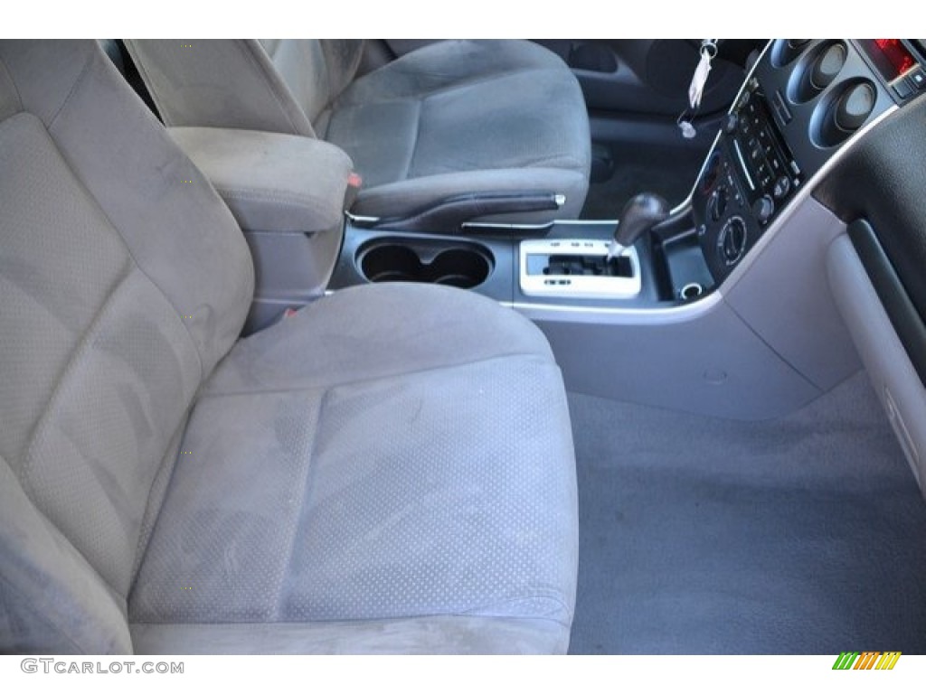 2007 MAZDA6 i Sport Sedan - Glacier Silver Metallic / Gray photo #17
