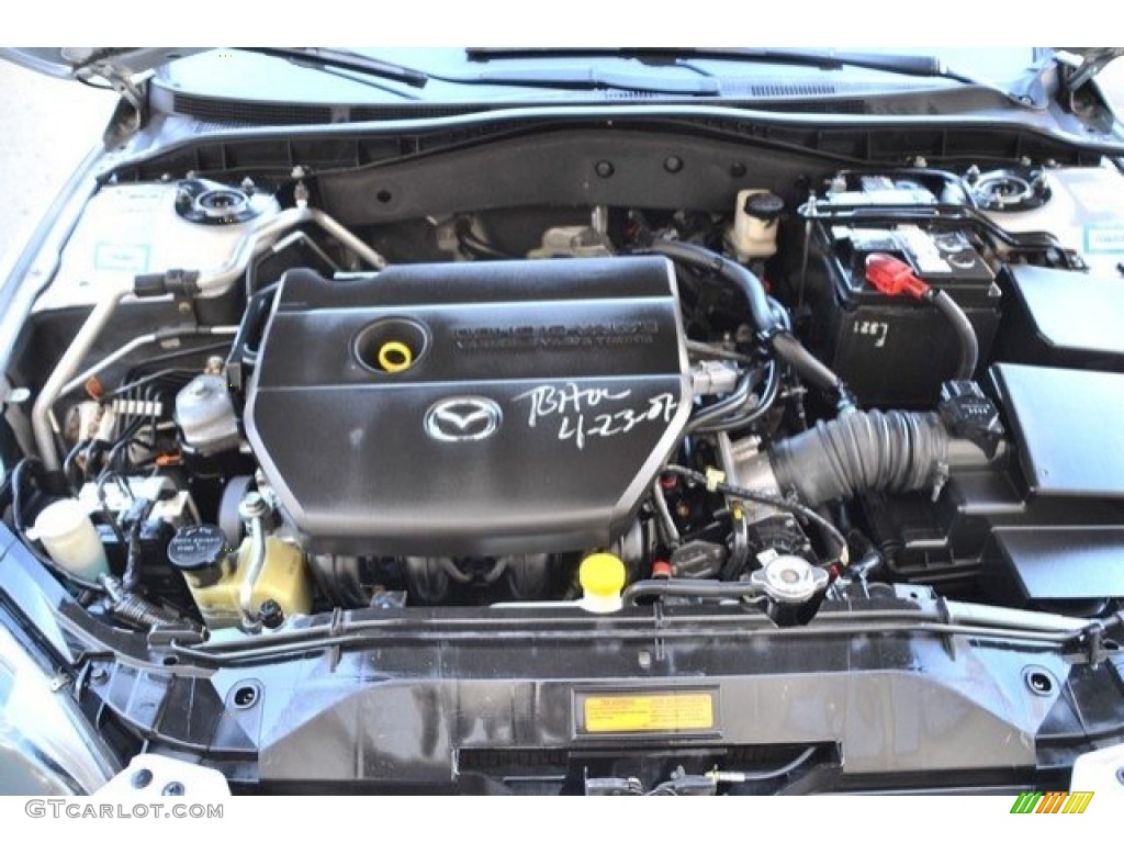 2007 MAZDA6 i Sport Sedan - Glacier Silver Metallic / Gray photo #27