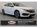 2018 White Orchid Pearl Honda Civic EX-T Sedan  photo #1