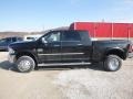 Brilliant Black Crystal Pearl - 3500 Laramie Longhorn Mega Cab 4x4 Dual Rear Wheel Photo No. 2