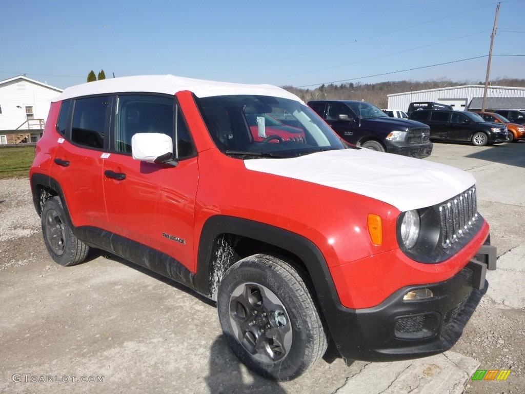 2018 Renegade Sport 4x4 - Colorado Red / Black photo #7