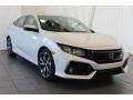 2018 White Orchid Pearl Honda Civic Si Sedan  photo #2