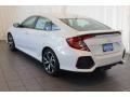 2018 White Orchid Pearl Honda Civic Si Sedan  photo #7