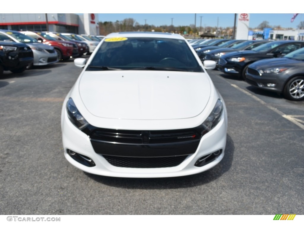 2014 Dart SXT - Bright White / Black/Light Tungsten photo #26