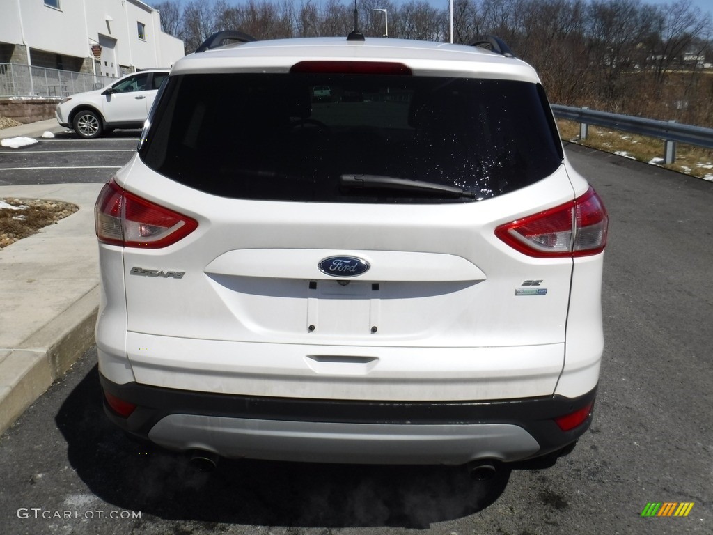 2014 Escape SE 1.6L EcoBoost 4WD - Oxford White / Charcoal Black photo #9