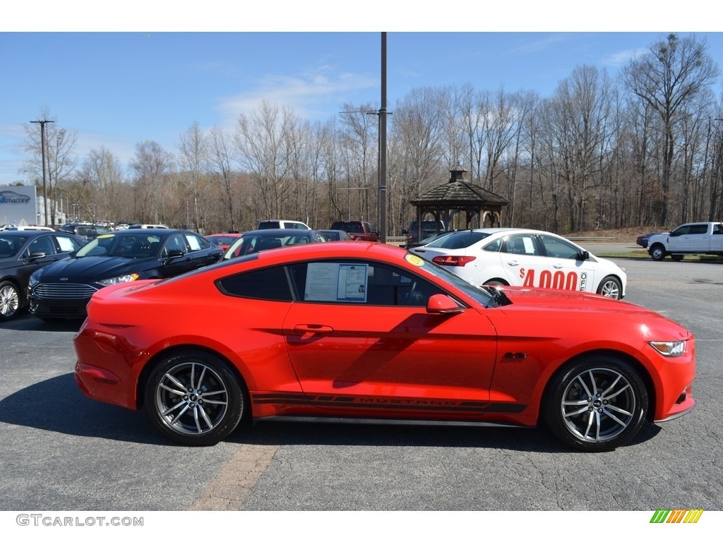 2016 Mustang EcoBoost Coupe - Ruby Red Metallic / Ebony photo #2