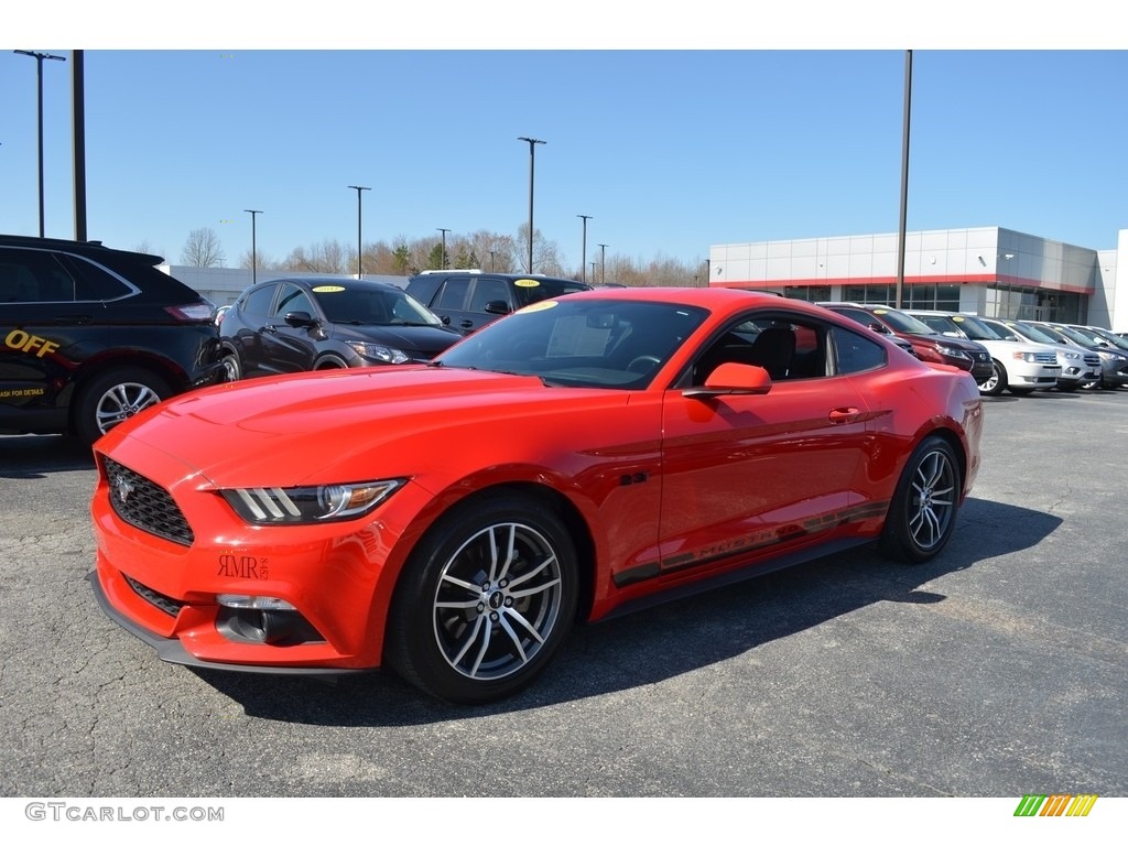 2016 Mustang EcoBoost Coupe - Ruby Red Metallic / Ebony photo #6