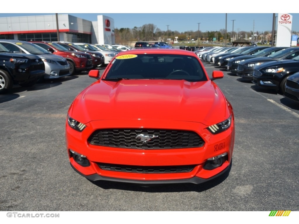 2016 Mustang EcoBoost Coupe - Ruby Red Metallic / Ebony photo #22