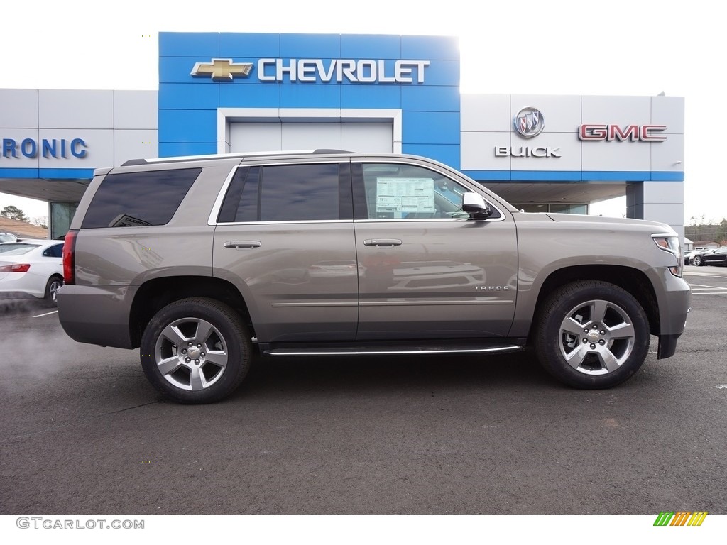 2018 Tahoe Premier - Pepperdust Metallic / Cocoa/Dune photo #11