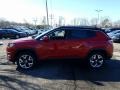 2018 Redline Pearl Jeep Compass Limited 4x4  photo #3