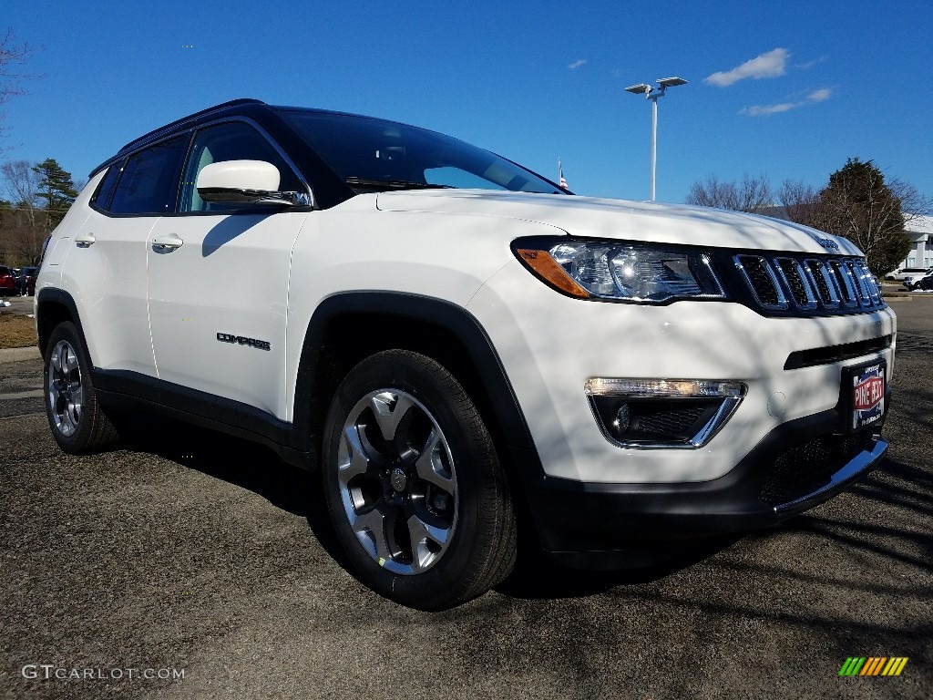 White Jeep Compass