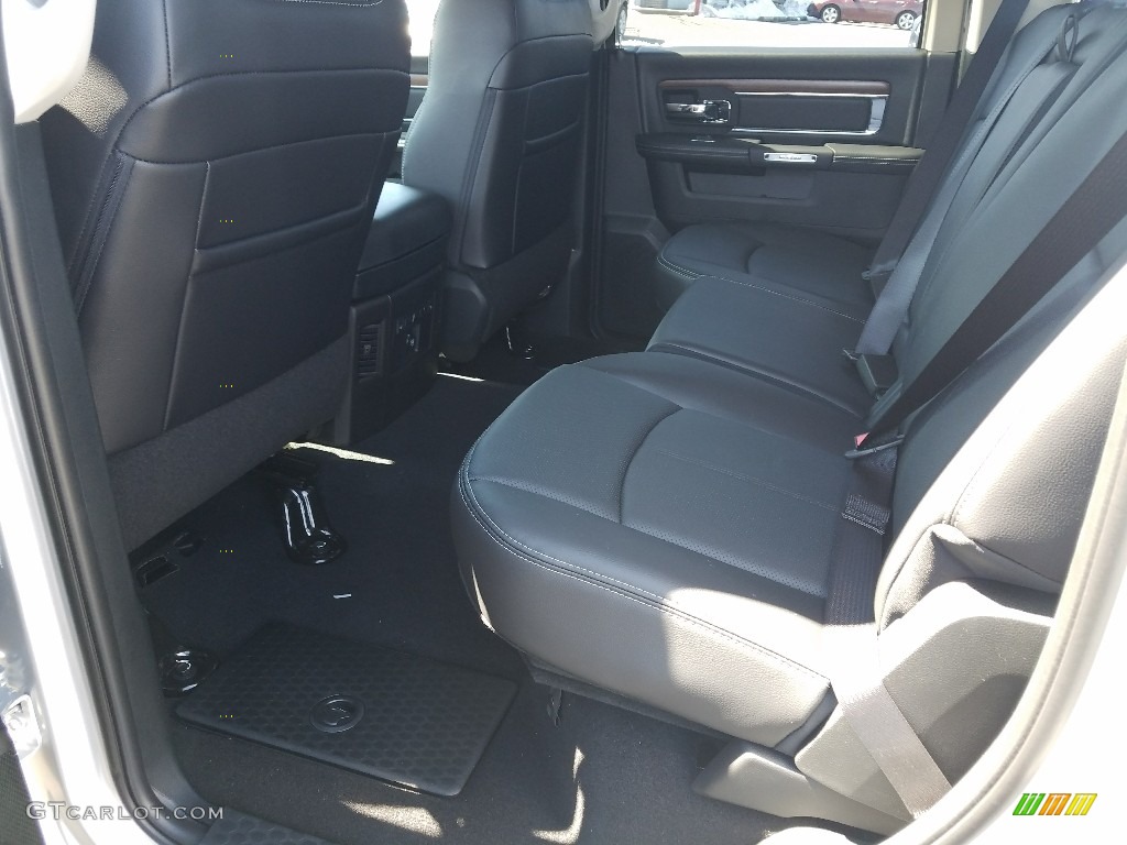 2018 1500 Laramie Crew Cab 4x4 - Bright Silver Metallic / Black photo #8