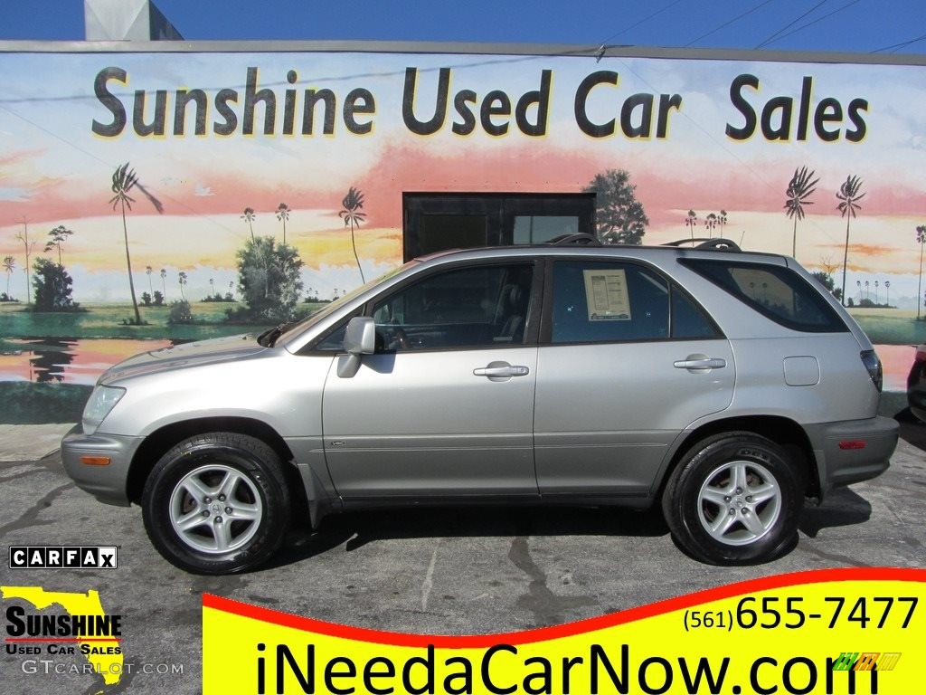 2003 RX 300 - Millenium Silver Metallic / Black photo #1