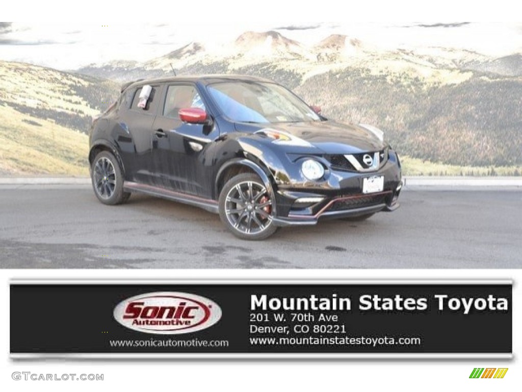 2015 Juke NISMO RS AWD - Super Black / NISMO Black/Red photo #1