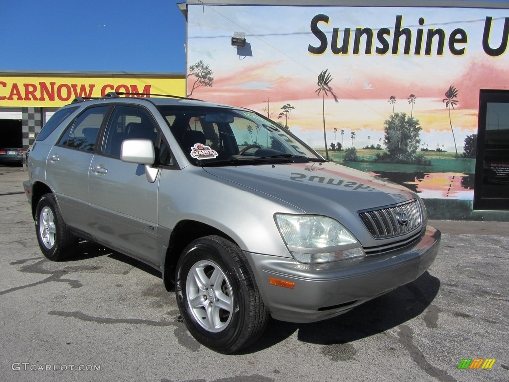 2003 RX 300 - Millenium Silver Metallic / Black photo #5