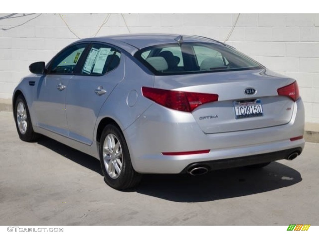 2012 Optima LX - Bright Silver / Gray photo #2