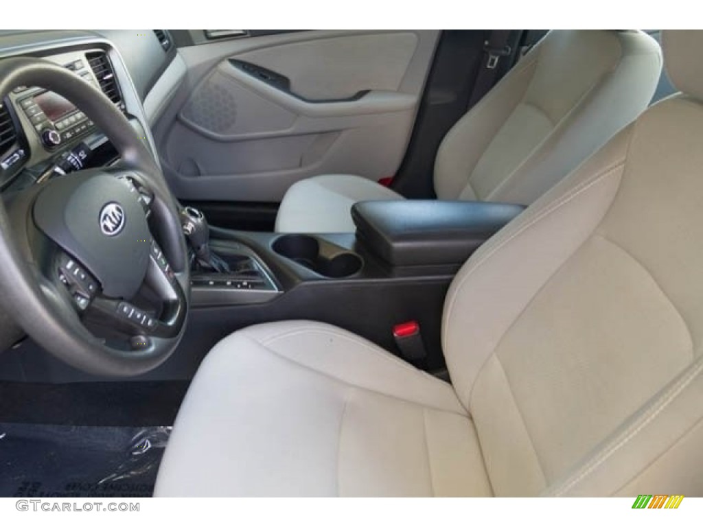 2012 Optima LX - Bright Silver / Gray photo #3