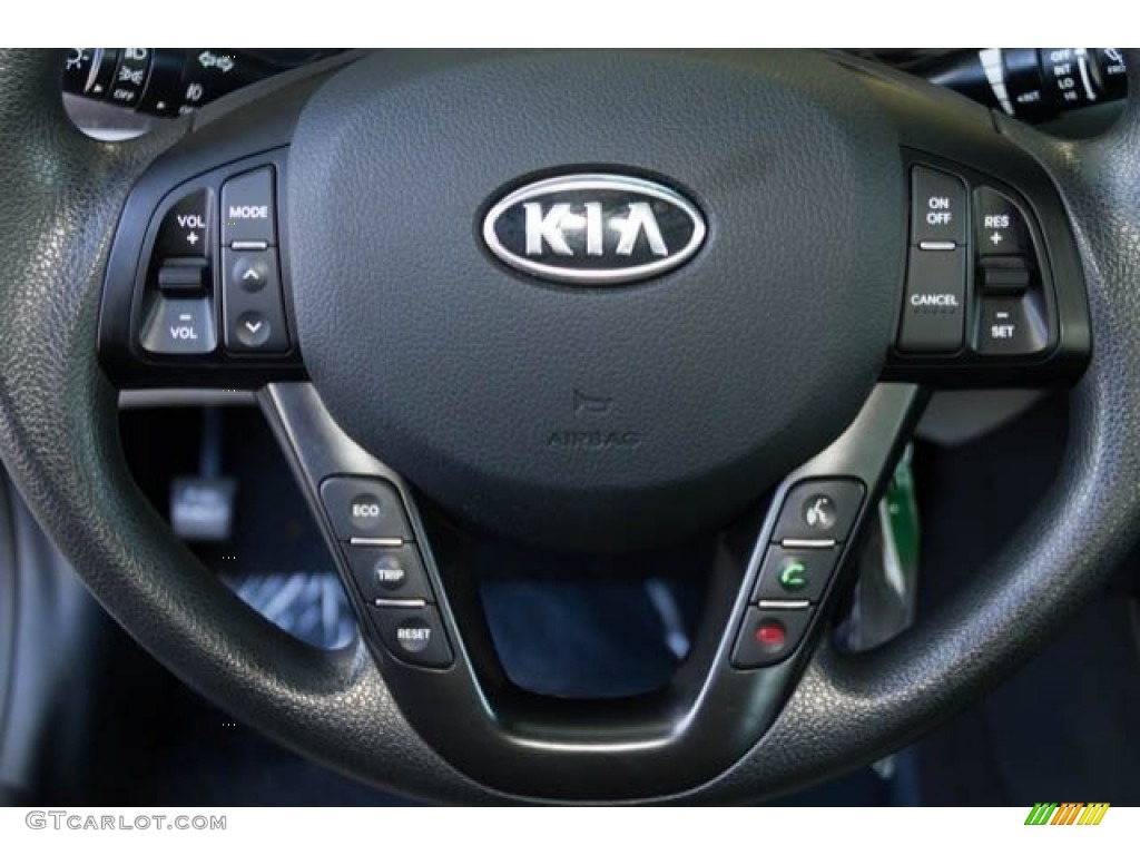 2012 Optima LX - Bright Silver / Gray photo #14