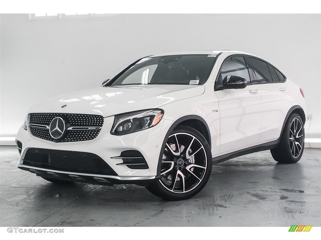 Polar White 2018 Mercedes-Benz GLC AMG 43 4Matic Coupe Exterior Photo #126220708