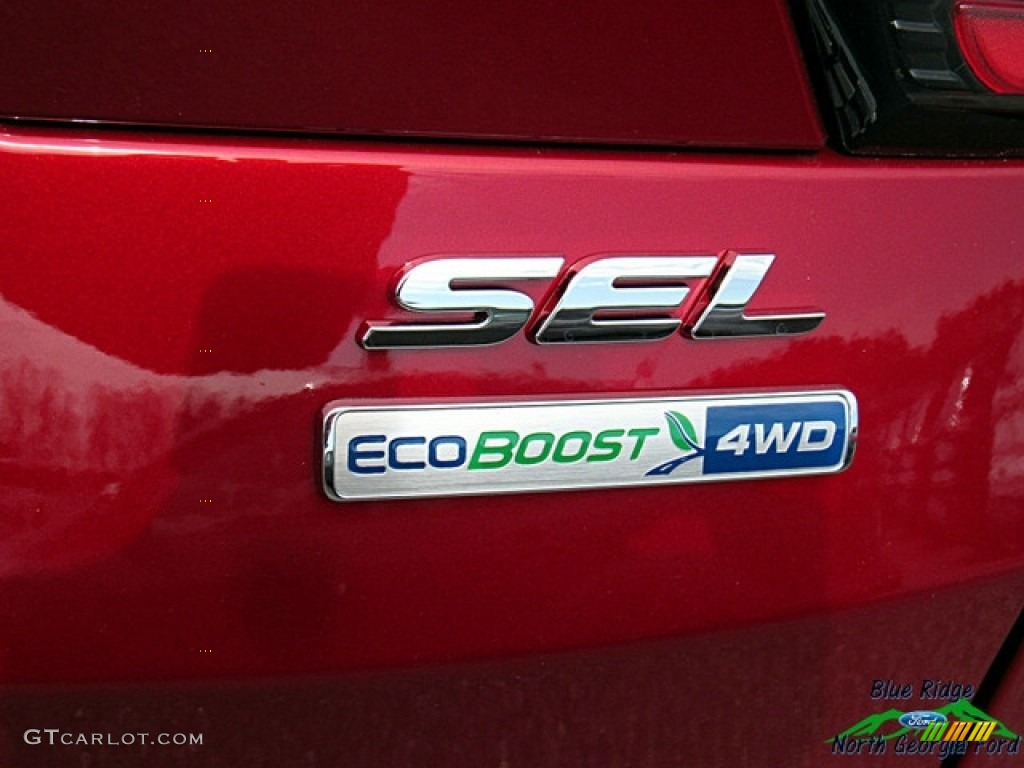 2018 Escape SEL 4WD - Ruby Red / Medium Light Stone photo #36