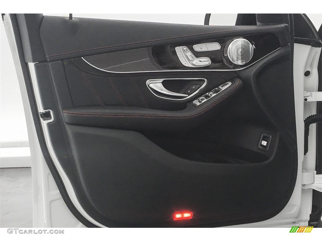 2018 Mercedes-Benz GLC AMG 43 4Matic Coupe Black Door Panel Photo #126221006