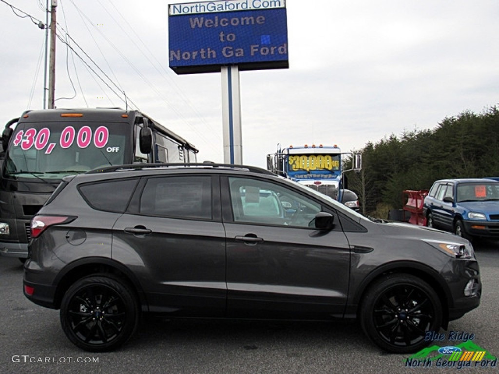 2018 Escape SE 4WD - Magnetic / Charcoal Black photo #6