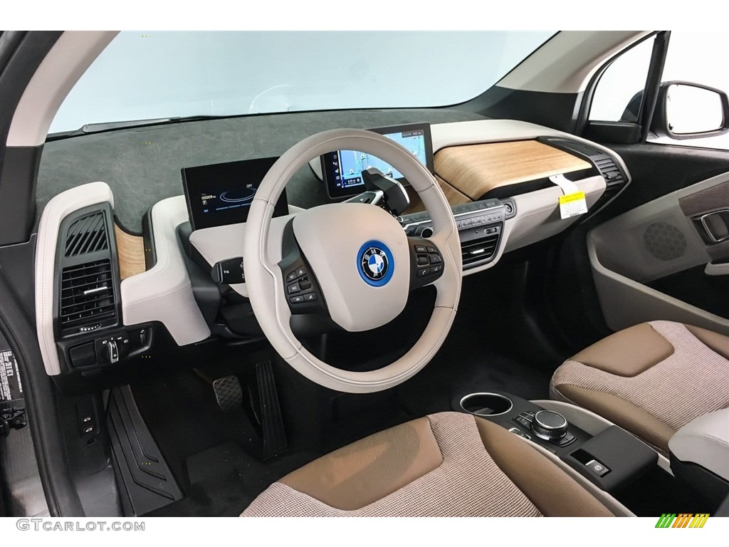 Giga Brown/Carum Spice Grey Interior 2018 BMW i3 Standard i3 Model Photo #126222400