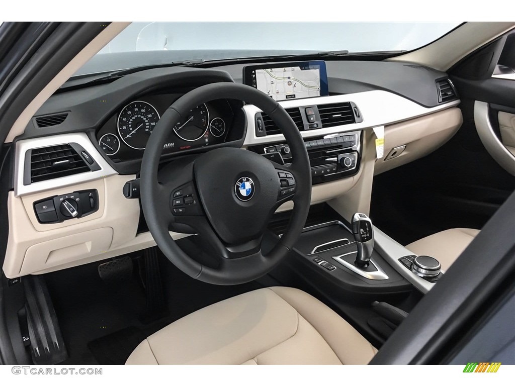 2018 3 Series 320i Sedan - Mineral Grey Metallic / Black photo #5