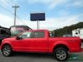 2018 Race Red Ford F150 Lariat SuperCrew 4x4  photo #2