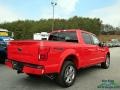 2018 Race Red Ford F150 Lariat SuperCrew 4x4  photo #5