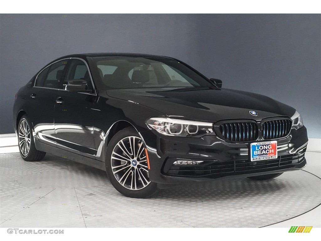 2018 5 Series 530e iPerfomance Sedan - Jet Black / Black photo #12