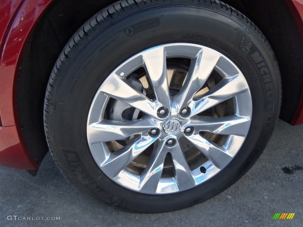 2017 Envision Essence AWD - Chili Red Metallic / Light Neutral photo #8