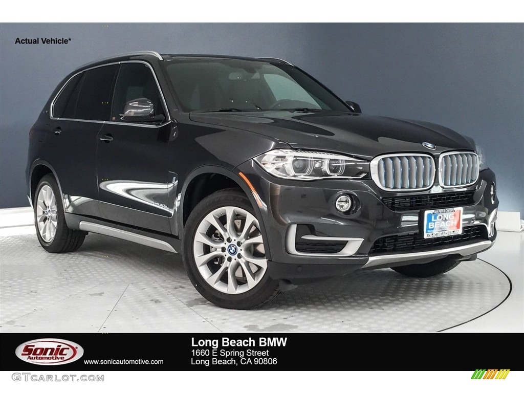 2018 X5 xDrive40e iPerfomance - Dark Graphite Metallic / Black photo #1