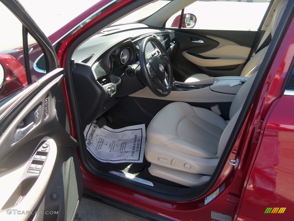 2017 Envision Essence AWD - Chili Red Metallic / Light Neutral photo #16