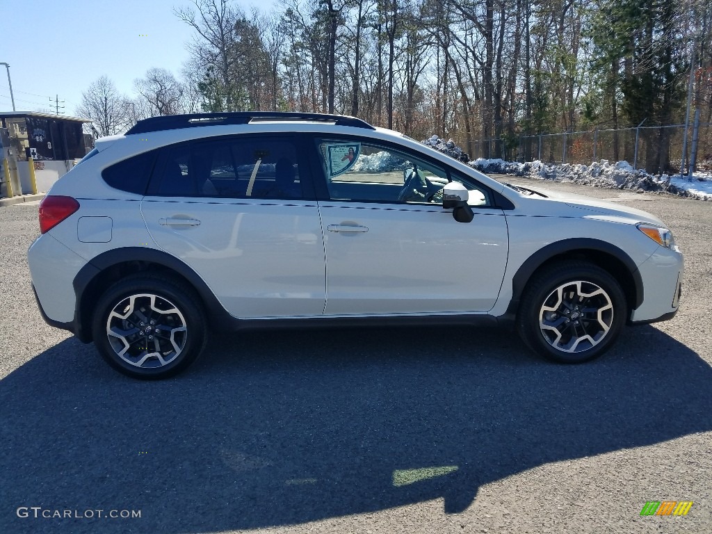 2017 Crosstrek 2.0i Limited - Crystal White Pearl / Black photo #8