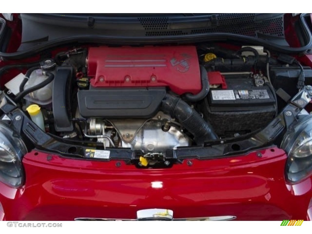 2017 Fiat 500c Abarth 1.4 Liter SOHC 16-Valve MultiAir 4 Cylinder Engine Photo #126227011