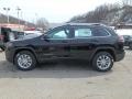 2019 Diamond Black Crystal Pearl Jeep Cherokee Latitude 4x4  photo #2