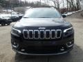 2019 Diamond Black Crystal Pearl Jeep Cherokee Overland 4x4  photo #8