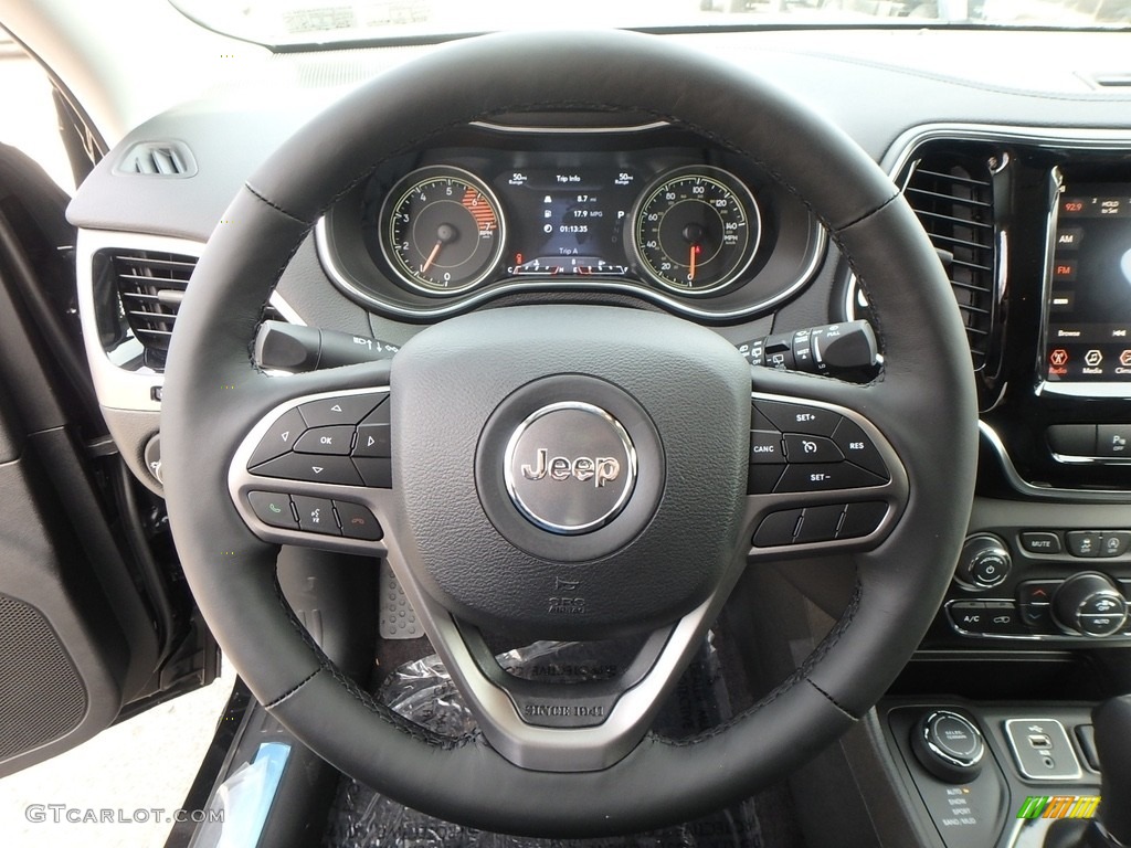 2019 Jeep Cherokee Overland 4x4 Steering Wheel Photos