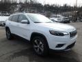 2019 Bright White Jeep Cherokee Limited 4x4  photo #7